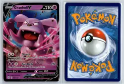Granbull Pokemon TCG Silver Tempest Ultra Rare SIT 057/172 Pokemon NM Foil - Image 3