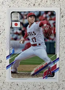 2021 Topps Japan Edition #74 Shohei Ohtani Los Angeles Angels EX Condition - Image 1