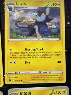 Pokemon TCG Shinx Luxio Card Lot (8) Various Sets NM Reverse Holo Regular - Image 4