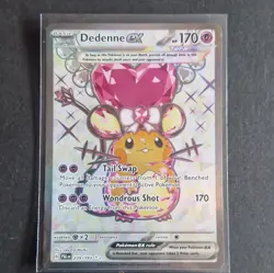 Pokemon TCG Dedenne ex 239/193 Paldea Evolved Ultra Rare Full Art Holo EN 2023 - Image 1