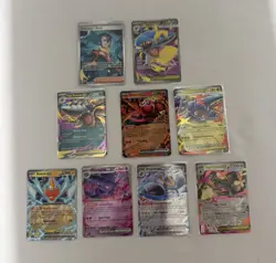 9 Card Phantasmal Flames Bundle - Pokemon- Near Mint - Mega Sharpedo. 094 - Image 1