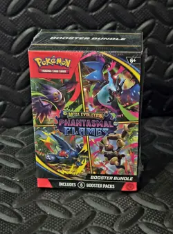 Pokemon Mega Evolution Phantasmal Flames Booster Bundle - NEW - Image 1