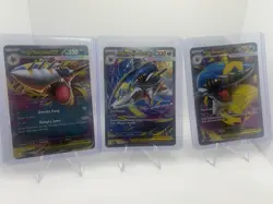 Pokemon Mega Sharpedo ex Bundle x3 061/094 113/094 127/094 Phantasmal Flames - Image 1