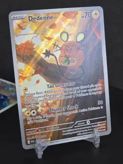 Pokemon TCG Dedenne 093/088 Mega Evolutions Perfect Order 2026 Illustration Rare - Image 1