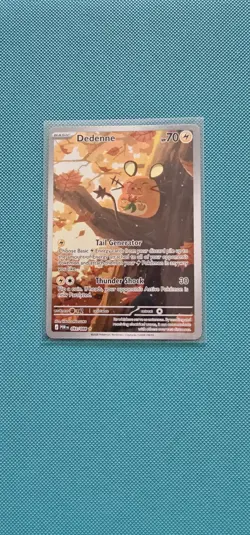 Pokemon Card Dedenne 093/088 Illustration Rare Perfect Order Near Mint - Image 1