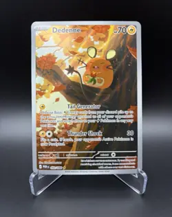 Pokemon Dedenne 093/088 Perfect Order Holo English Illustration Rare - Image 1