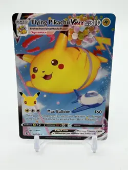 Flying Pikachu VMAX 007/025 Celebrations Holo Rare VMAX Full Art Pokemon Card NM - Image 1