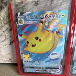 Pokemon Celebrations VMAX Holo Flying Pikachu 007/025 & Surfing 009/025 - Image 2