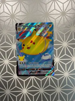 Flying Pikachu VMAX 25th 007/025 Celebrations Full Art Holo Pokemon Card NM - Image 1