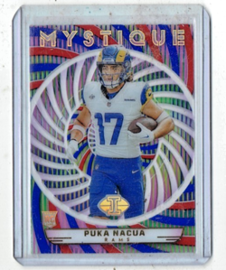 Puka Nacua 2023 Panini Illusions Mystique Rookie Card /15 - Image 1
