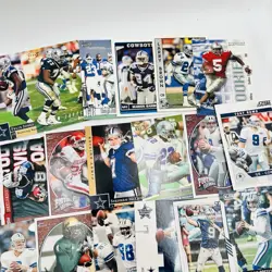 Dallas Cowboys Football Team Lot of 100 NFL Cards Collection Aikman Dak Irvin NM - Image 4