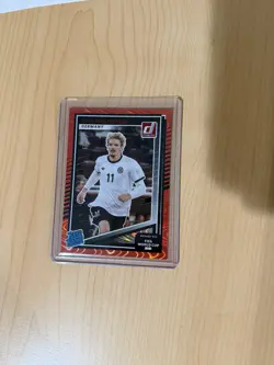 2025-26 Donruss Road to FIFA World Cup Nick Woltemade RC #208 Red Swirl /79 - Image 1
