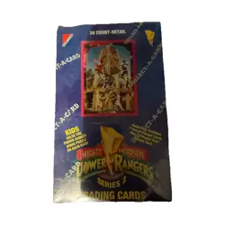 Power Rangers Series 2 Collect-A-Card Trading Card Box 1994 sealed - Image 1