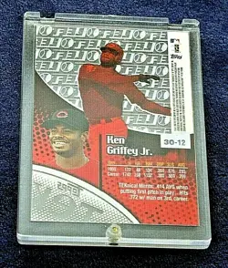 2000 TOPPS TEK #30-12 PATTERN KEN GRIFFEY JR. IN TL SINCE 2000 (BB-362) - Image 2