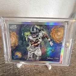 Topps Chrome Stars in the Night 2025 Jahmyr Gibbs Detroit Lions Insert STN-15 - Image 1