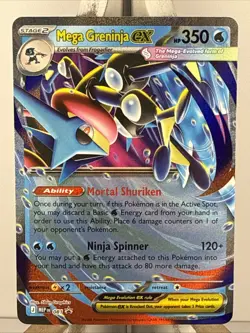 Mega Greninja ex 081 Me: Mega Evolution Promo Holo - Image 1