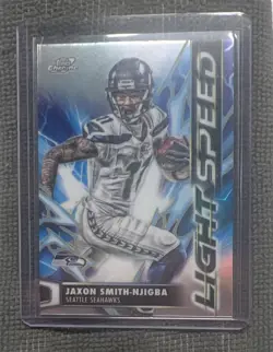 2025 Topps Cosmic 2-Card Lot Jaxon Smith-Njigba Stars in the Night / Light Speed - Image 3