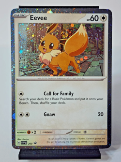 Pokemon TCG Destined Rivals - Eevee SVP 200 Checklane Blister Promo (Cosmo Holo) - Image 1