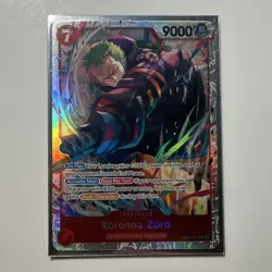 Bandai One Piece CCG Roronoa Zoro EB04-007 SR Alt Art Foil English - Image 1