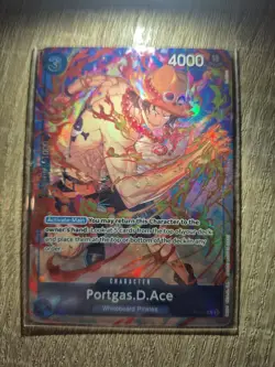 Portgas D. Ace P-074 (Alternate Art Promo) - One Piece [Best Selection Vol. 3] - Image 1