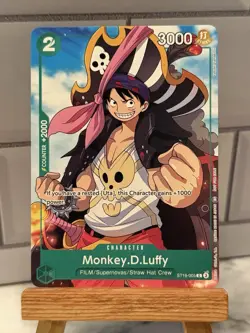Monkey.D.Luffy (Welcome Pack Vol. 2) C One Piece Promotion Cards ST16-005 NM - Image 1