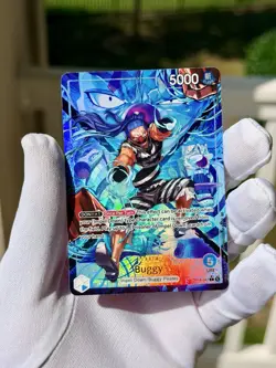 Bandai One Piece Card Game Buggy Leader OP16-041 OP-16 Alt Art Holo 5000 - Image 4