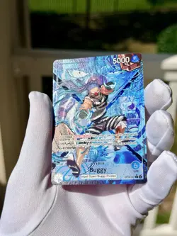 Bandai One Piece Card Game Buggy Leader OP16-041 OP-16 Alt Art Holo 5000 - Image 5