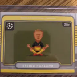 2025-26 Topps UEFA Club Competitions Erling Haaland 8-Bit Shots Insert #8B-5 - Image 5