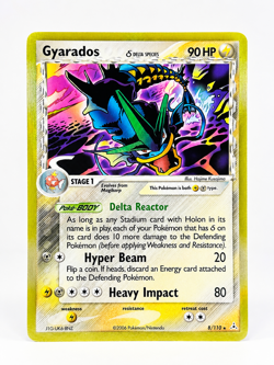 Pokemon TCG – Gyarados Delta Species 8/110 – Holo Rare – EX Holon Phantoms - Image 1
