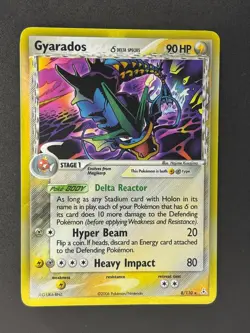 Pokemon TCG – Gyarados Delta Species 8/110 – Holo Rare – EX Holon Phantoms - Image 3