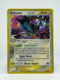 Pokemon TCG – Gyarados Delta Species 8/110 – Holo Rare – EX Holon Phantoms - Image 5