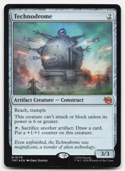 Technodrome (Foil) - NM - TMT Teenage Mutant Ninja Turtles # 0179 - MTG Magic - Image 1