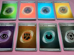 151 Cosmos Holo Energy Set 8 Card Full Set Collection Pokemon SV SVE 001-008 - Image 2