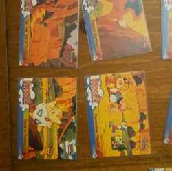 Topps Pokemon Pikachu's Vacation 1999 Trading Card Lot - 17 Cards Blue Label - Image 2