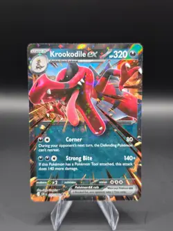 Krookodile ex 055/086 NM Chaos Rising Pokemon TCG - Image 1