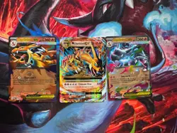 Pokemon TCG M Charizard EX 13/108 Evolutions 2016 LP, Mega Charizard 13/94 Nm - Image 1