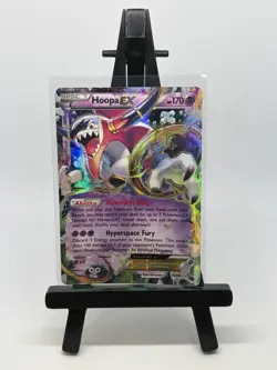 Pokemon TCG Hoopa EX Ultra Rare Holo Card XY Ancient Origins 36/98 - Image 1