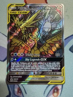 Pokemon Moltres & Zapdos & Articuno GX SM210 TAG TEAM Promo - Image 2