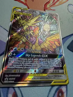 Pokemon Moltres & Zapdos & Articuno GX SM210 TAG TEAM Promo - Image 3
