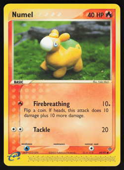 Pokemon TCG - Dragon - Numel 69/97 - P - Image 1