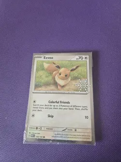 Eevee 133/165 Holiday Calendar 2025 151 Snowflake Stamped Promo SEALED! Pokemon - Image 1