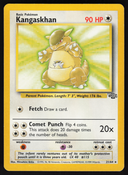 Pokemon TCG - Jungle - Kangaskhan 21/64 - P - Image 1