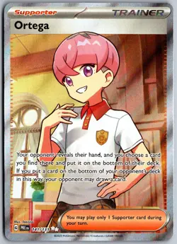 Ortega 141/131 Ultra Rare Prismatic Evolutions Pokemon NM - Image 1