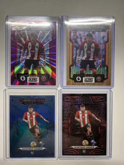 Gustavo Hamer 5x Numbered Card Bundle. 1 Graded And 4 Numbered - Image 2