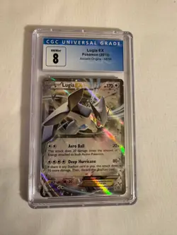 2015 Pokemon XY Ancient Origins Lugia EX Holo FA #68 68/98 CGC 8 - Image 3