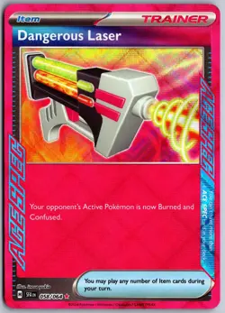 Dangerous Laser 058/064 ACE SPEC Rare Shrouded Fable Pokemon NM - Image 1