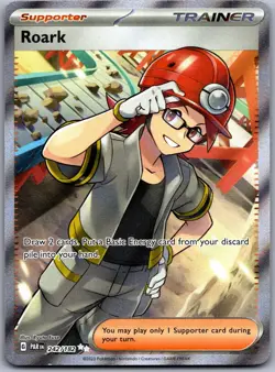 Roark 242/182 Ultra Rare Paradox Rift Pokemon NM - Image 1