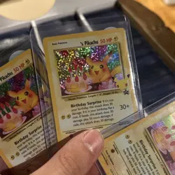 Qty 3 Pokemon Birthday Pikachu 24/53 Celebrations - Image 3