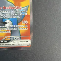 Rampardos ex 100/084 Ultra Rare Pitch Black Pokemon Holo Near Mint - Image 2