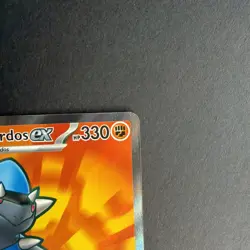 Rampardos ex 100/084 Ultra Rare Pitch Black Pokemon Holo Near Mint - Image 5